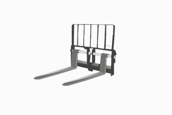 Floating forks carriage