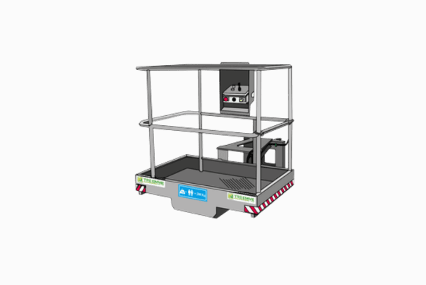 Fixed width platform